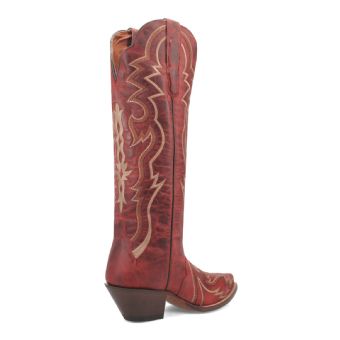 Dan Post Women's Silvie Tall Leather Boots - Red #10