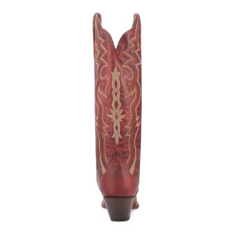 Dan Post Women's Silvie Tall Leather Boots - Red #4