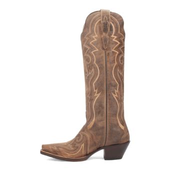 Dan Post Women's Silvie Tall Leather Boots - Brown #3