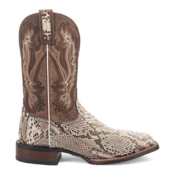 Dan Post Cowboy Certified Brutus Python Boots - Natural/Brown #2