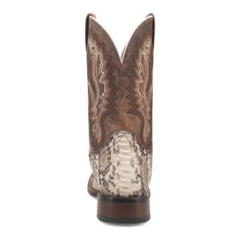 Dan Post Cowboy Certified Brutus Python Boots - Natural/Brown #4