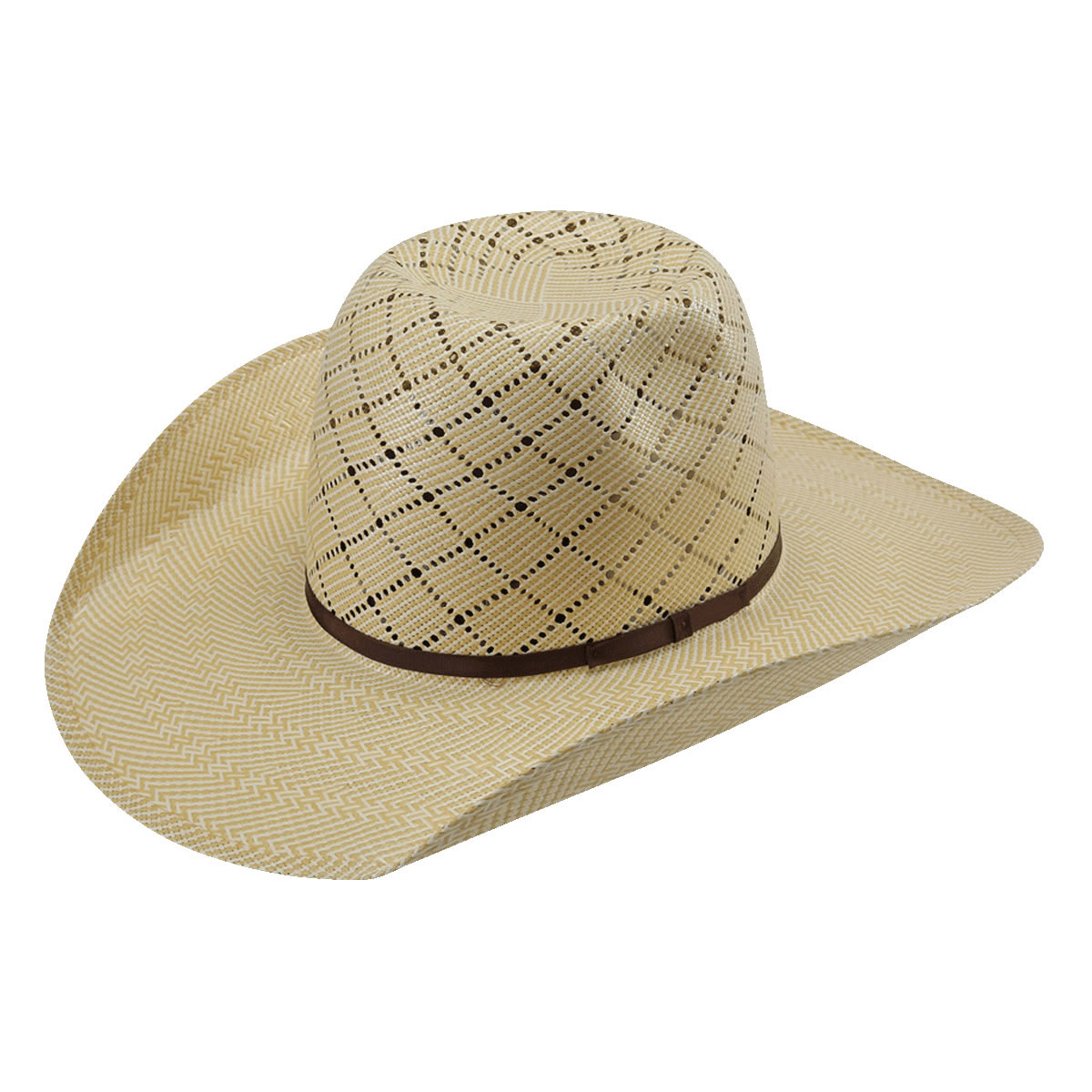 Pungo Ridge American Hat Co 20★ Patchwork Crossbred Straw Hat Wheat, American Hat Company