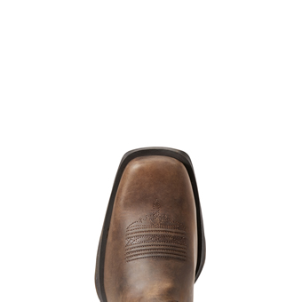 Ariat Men's Rambler Patriot Western Boots - Distressed Brown #4