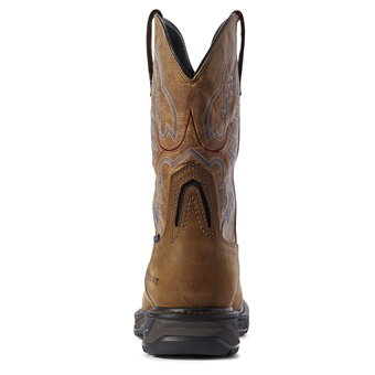 Ariat Mens WorkHog XT Waterproof Carbon Toe Work Boot - Distressed Brown #3