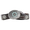 Ariat Women's Snowflake Belt- Brown