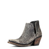 Ariat Women's Dixon Shorty Boot - Naturally Distressed Black
