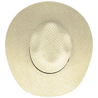 Bailey Honor 10X Two-Tone Straw Hat - Ivory/Tan #3