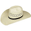 Bailey Honor 10X Two-Tone Straw Hat - Ivory/Tan