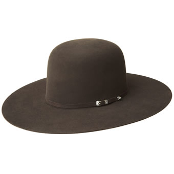 Bailey 20X Stellar Open Western Felt Hat #4