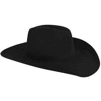Bailey Seven 7X Fur Felt Hat - Black #2