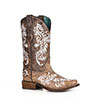 Corral Ladies Glow-In-The-Dark Embroidered Boots