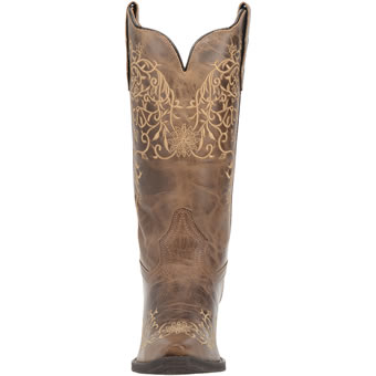 Laredo Women's Jasmine Boots - Taupe Distressed #5