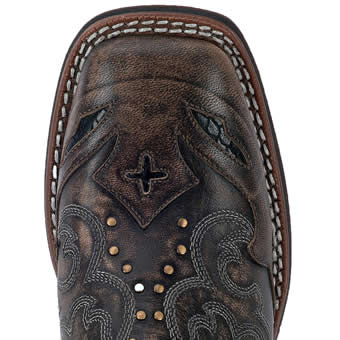 Laredo Women's Spellbound Western Boots - BlackTan #6