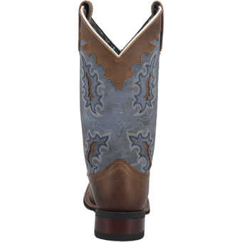 Laredo Women's Isla Stockman Boots - Tan/Blue Denim #4