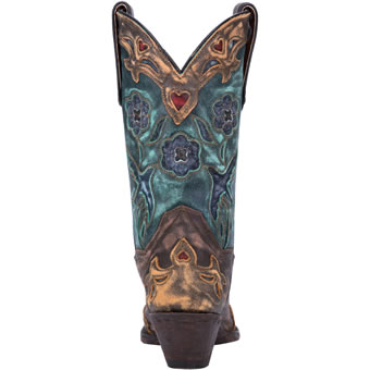 Dan Post Vintage Blue Bird Women's Boots - Sanded Copper #4