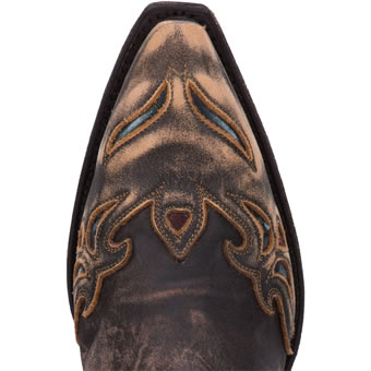 Dan Post Vintage Blue Bird Women's Boots - Sanded Copper #6