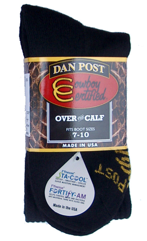 Pungo Ridge - Dan Post Cowboy Certified Over the Calf Boot Socks ...