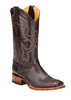 Ferrini Exotic Taylor Lizard Square Toe Cowgirl Boots - Chocolate