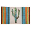 Serape Colorful Cactus Kitchen/Bath Rug