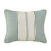 Linen Striped Decorative Trim Pillow