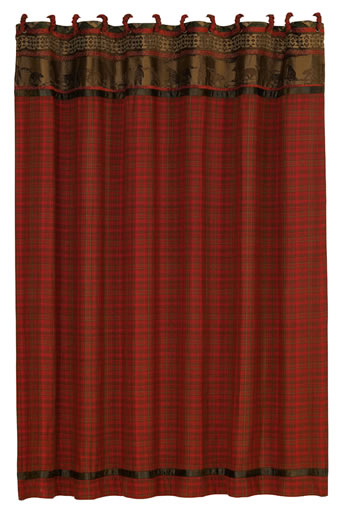 Cascade Lodge Shower Curtain