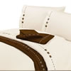 350 Thread Count Embroidered Star Sheet Set - Cream