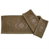 Sedona Aztec 3-Piece Bath Towel Set - Mocha
