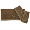 Paisley 3-Piece Bath Towel Set - Mocha