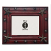 Rustic Distressed Wood Frame - Red
