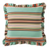 Serape Euro Sham W/Ruffles