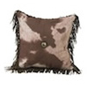 Cowhide Pillow w/ Concho Star