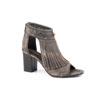 Roper Ladies Bettina Open Toe Mule w/Fringe - Sanded Brown