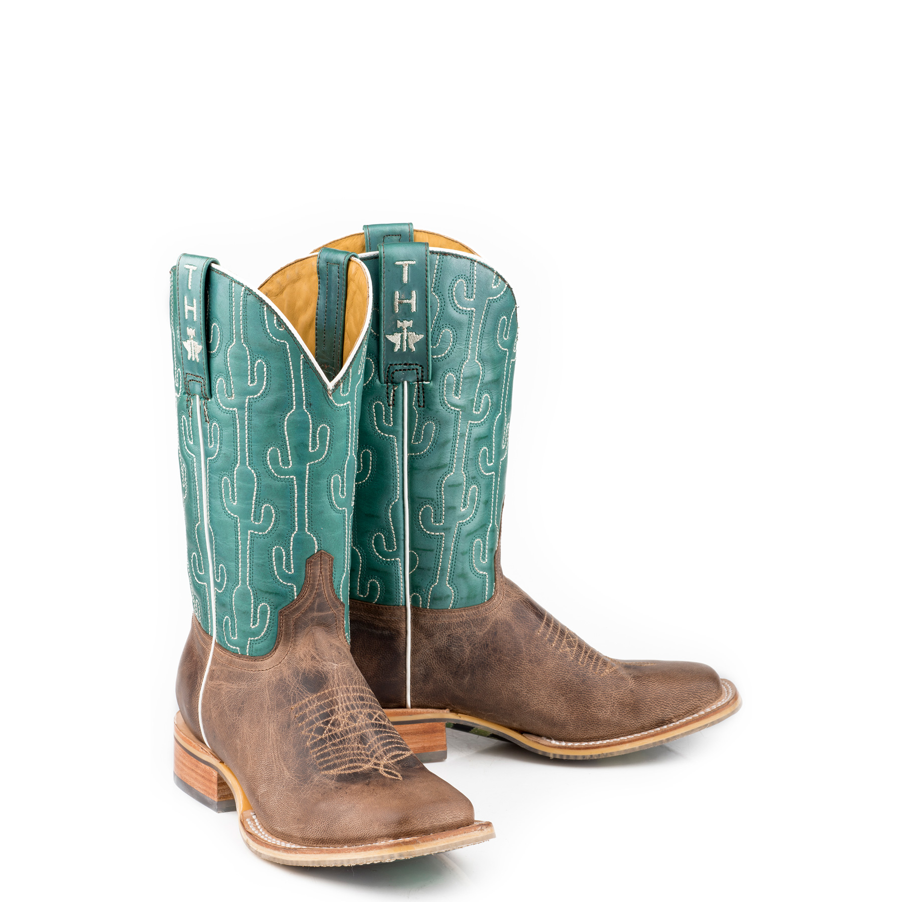Tin Haul Ladies Puff Cactus Boots 
