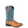 Roper Men's Monterey Square Toe Boots - Tan/Blue