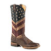 Roper Ladies Vintage Old Glory Square Toe Boots w/Flextra