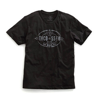 Tin Haul Unisex THCO 55FM T-Shirt - Black