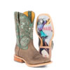 Tin Haul Ladies Ban-Dan-Uh Boots w/Vintage Rider Girl Sole