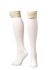 Blazin' Roxx Knee High Fashion Boot Socks - Cream