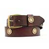 Nocona Men's 12 Gauge Leather Belt - Brown