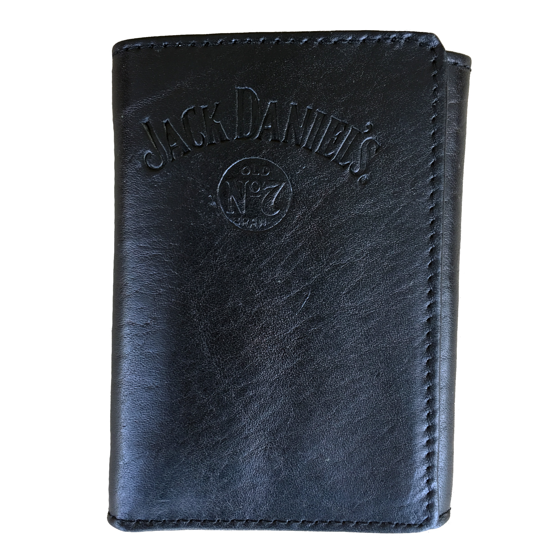 Pungo Ridge Jack Daniels Signature Trifold Wallet Black, Jack