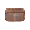 Scully Aerosquadron Collection Walnut Antique Lamb Travel/Shave Kit
