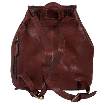 Scully Ladies Leather Backpack w/Whipstitching #2