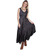 Scully Honey Creek Lace Front Sleeveless Dress - Gun Metal