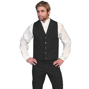 Men's RangeWear Canvas Vest - Black