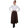 Ladies Rangewear Sueded Riding Skirt - Brown