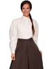 Rangewear Ladies Old West Blouse - Ivory