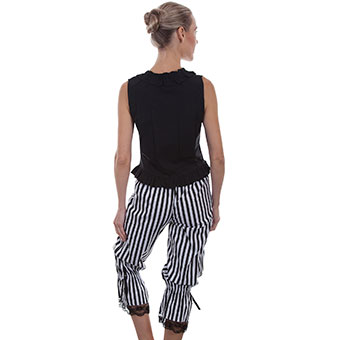 Rangewear Ladies Striped Bloomers - Black/White #2