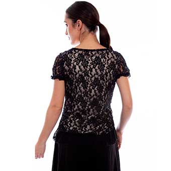 Rangewear Ladies Lace Corset - Black #2