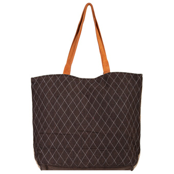 Scully Ladies' Geometric Woven Handbag #2