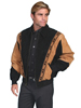 Scully Men's Boar Suede Rodeo Jacket - Black/Cafe Brown